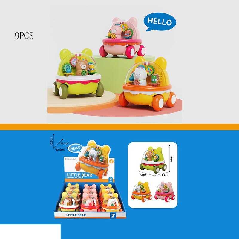 Набір машин HY 666 (18/2) ЦІНА ЗА 9 ШТУК В БЛОЦІ