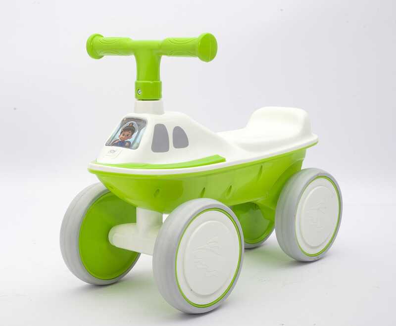 Велобіг JOY 4-х колісний CL-007/12 (8) колеса PU, рама пластик, озвучування та підсвічування, в коробці