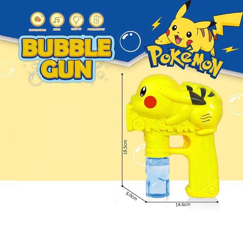 Пістолет з мильними бульбашками HT 025 (72/2) мелодія, підсвічування, у пакеті