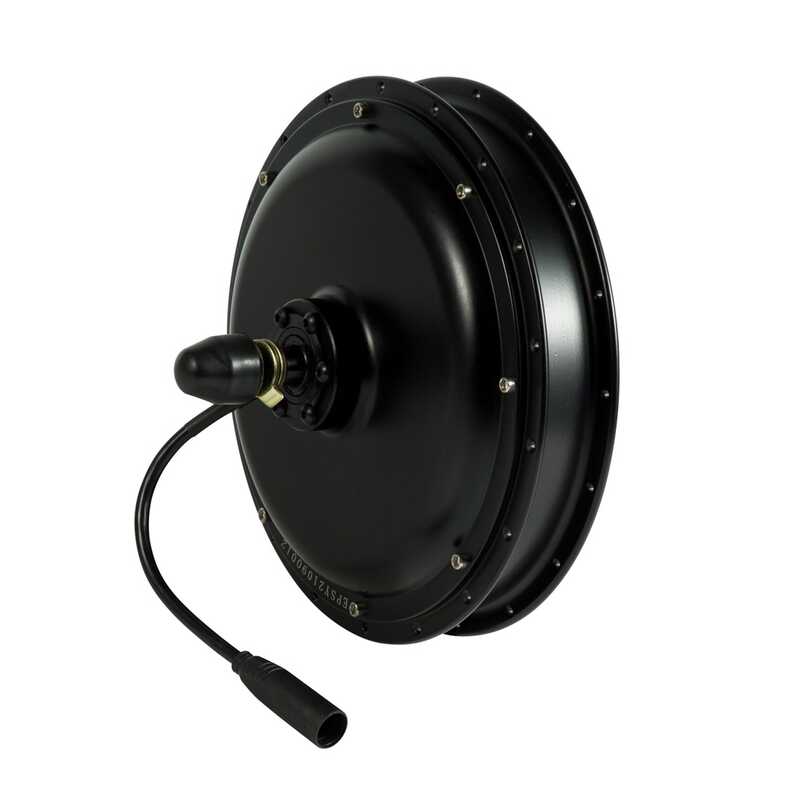 Двигун для елоктромопеда T-Rok 48V500W під барабанне гальмо (10) напруга 48V, потужність 500W