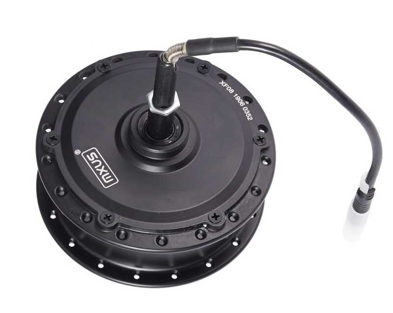 Двигун редукторний задній для електровелосипеда MXUS MX-500/48 (10) напруга 48V, потужність 500W