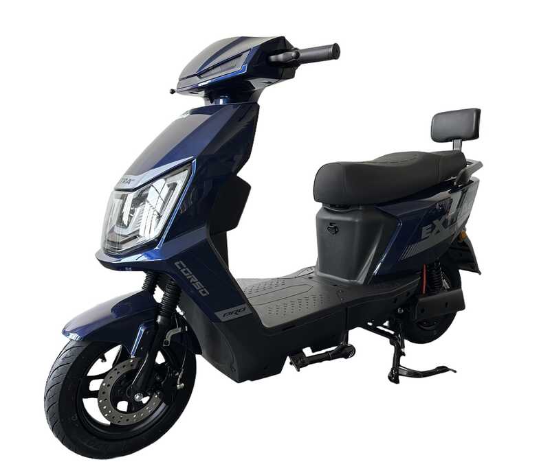 Електричний мопед Corso Extra XT-421683 (1) двигун 1200W, акумулятор літій-залізо-фосфатний 64V/30Ah, в коробці