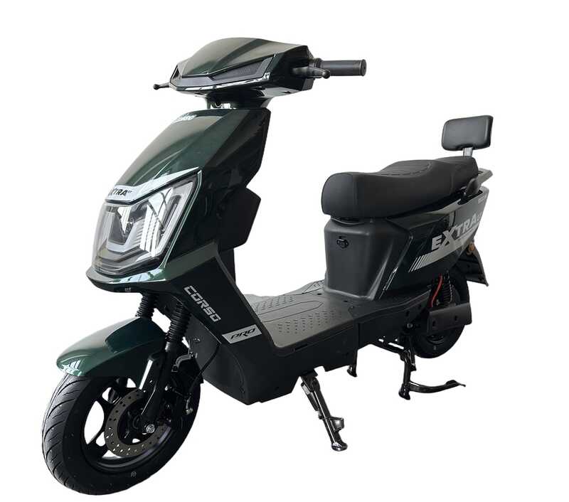 Електричний мопед Corso Extra XT-126182 (1) двигун 1200W, акумулятор літій-залізо-фосфатний 64V/30Ah, в коробці