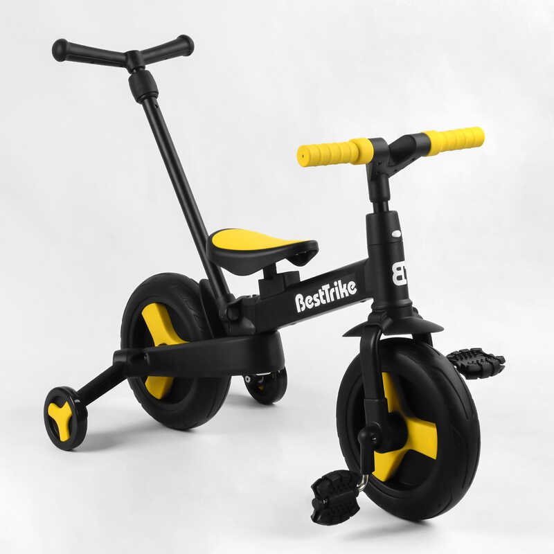 Велосипед-трансформер Best Trike 58195 (1) колеса PU 10’’, родительская ручка, съемные педали, в пакеті