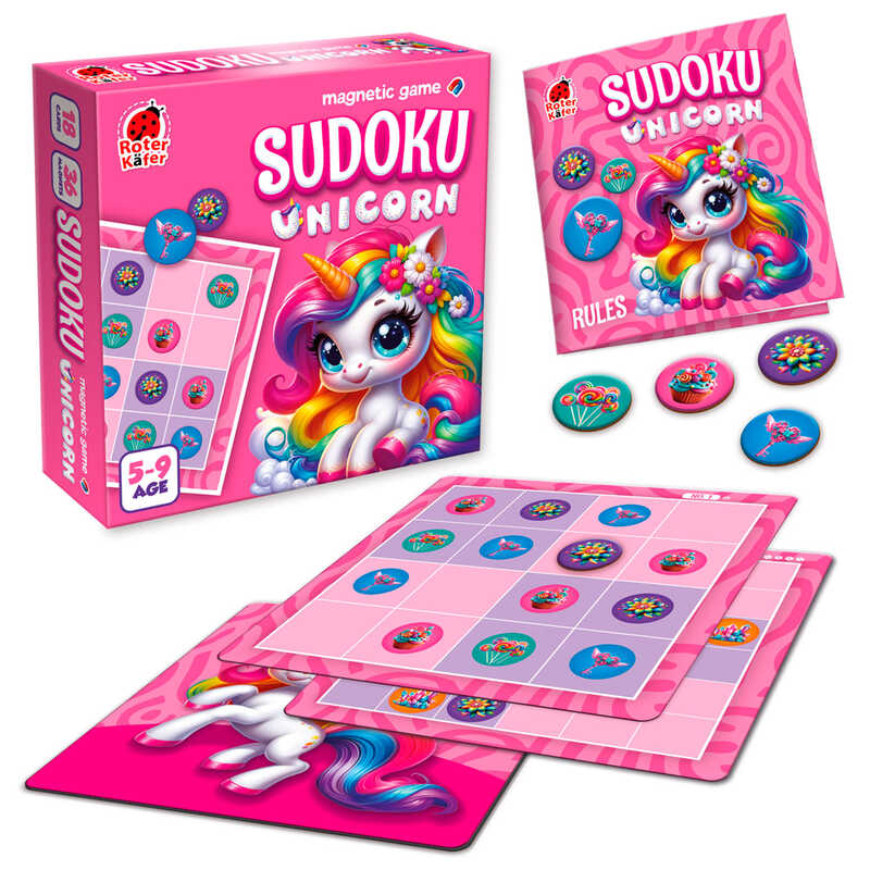 гр Магнітний набір RK2150-02 (12) "Vladi Toys", 2 варіанти гри, 36 магнітів, 18 карток із завданнями, в коробці