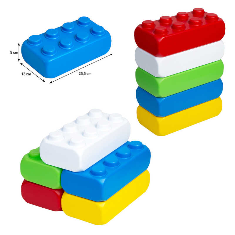 гр Конструктор "Mega Briсk Bamsic №2" 115/25 (1) "BAMSIC" 5 деталей, в пакеті