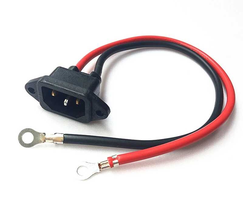 Роз’єм для зарядки з дротами RG-34887/LOGAN (50) для моделі трицикла Logan