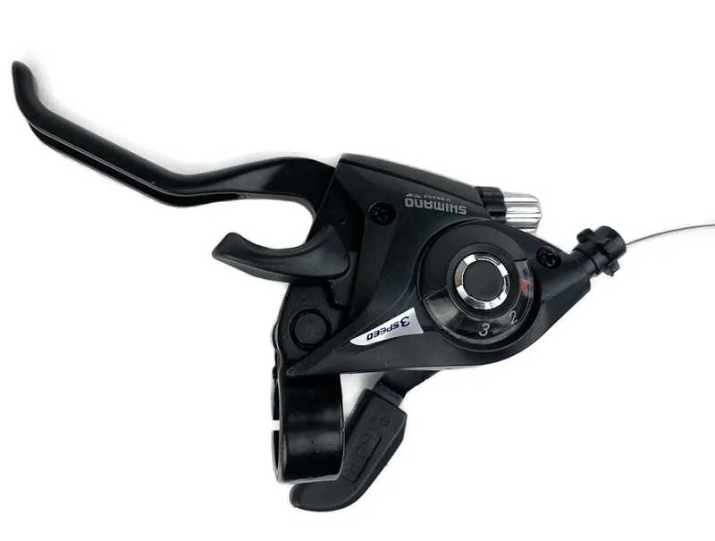 Перемикач швидкостей Shimano EF-500-3 (60) ліва, 3 швидкості