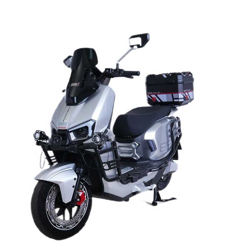 Електричний мопед Tailg F73L / LT-225 (1) + ЗАХИСНИЙ БАМПЕР, двигун 2999W, акумулятор літій-залізо-фосфатний 72V/45Ah, колеса 12’’, в коробці