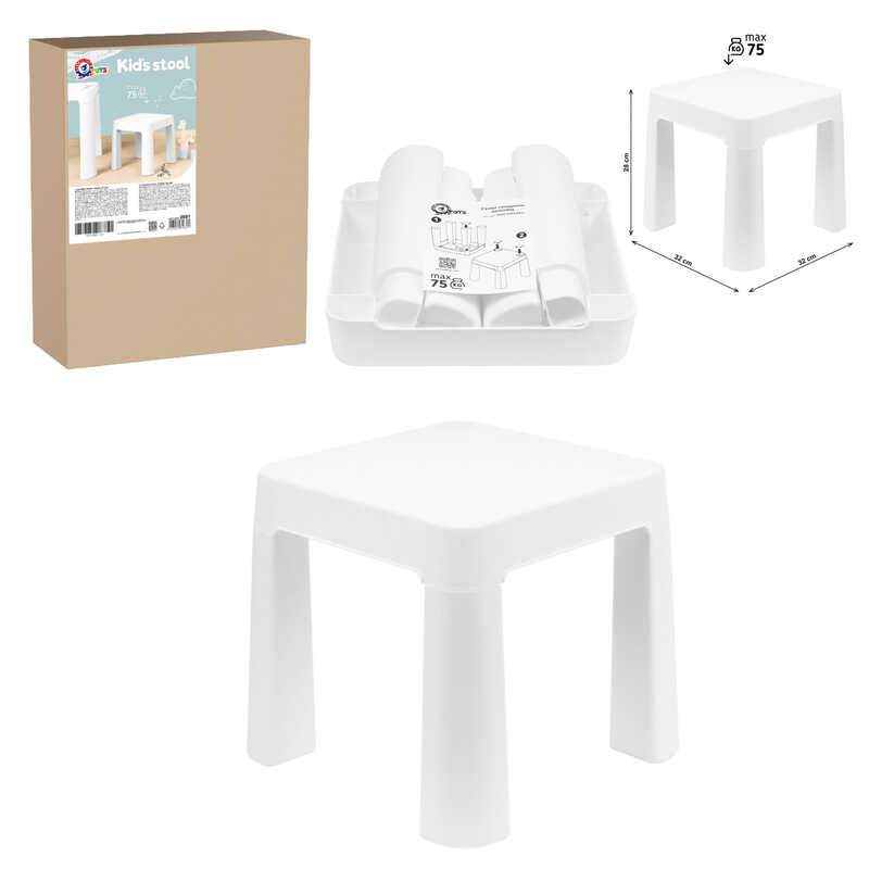 гр Дитячий табурет 0891 (1) "Technok Toys", 32х32х28 см, в коробці