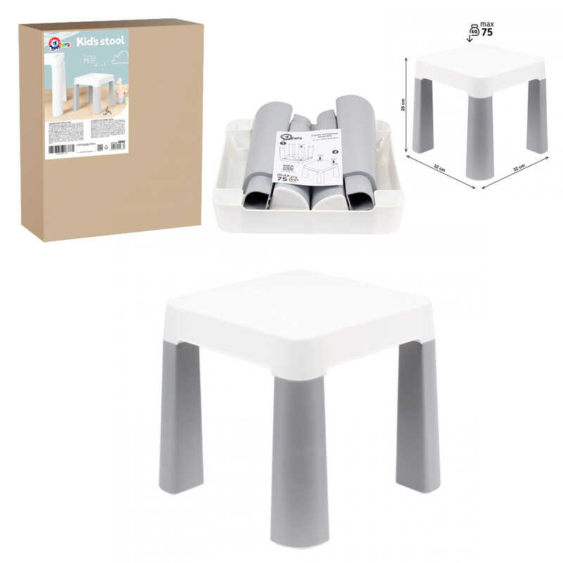гр Дитячий табурет 0860 (1) "Technok Toys", 32х32х28 см, в коробці