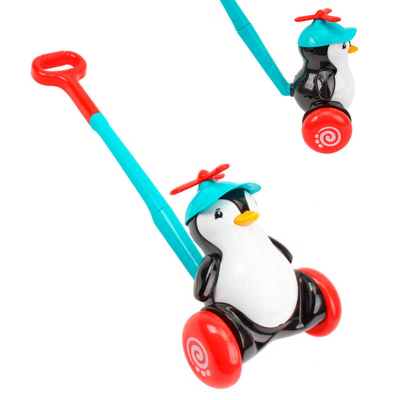 гр Каталка  3434 (6) "Technok Toys", “Пінгвінятко”, 19х18.5х62 см