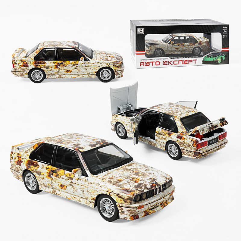 Машинка G 9542-47 (24) "Авто Експерт", металопласт., світло, звук, масштаб 1:24, інерція, двері, капот відчиняються, в коробці