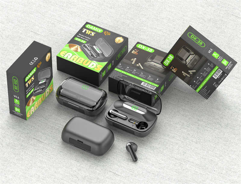 Навушники C 77426 (100) TWS, Bluetooth-підключення, Hi-Fi звук, мікрофон, зарядний кейс, шумозаглушення, в коробці