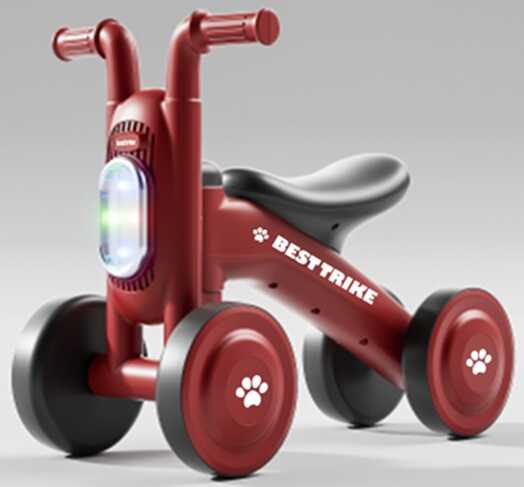 Толокар Best Trike SC-77802 (1) колеса EVA, озвучування та підсвічування, в коробці 