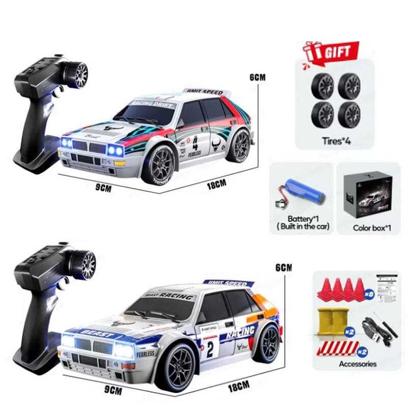 Машина на радіокеруванні SG 204 PRO (24) 2 види,акумулятор: 3.7 V, пульт, 4WD, USB - кабель, розм.: 18х9х6 см, дод. гумові колеса,аксесуари, в коробці