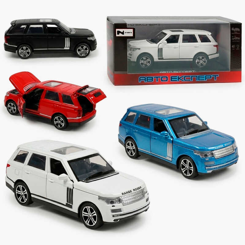 Машинка LF-16503 (48/2) 4 кольори, "Авто Експерт", металопластик, 1:32, світло, звук, інерція, відчиняються двері, багажник, капот, в коробці, МІКС