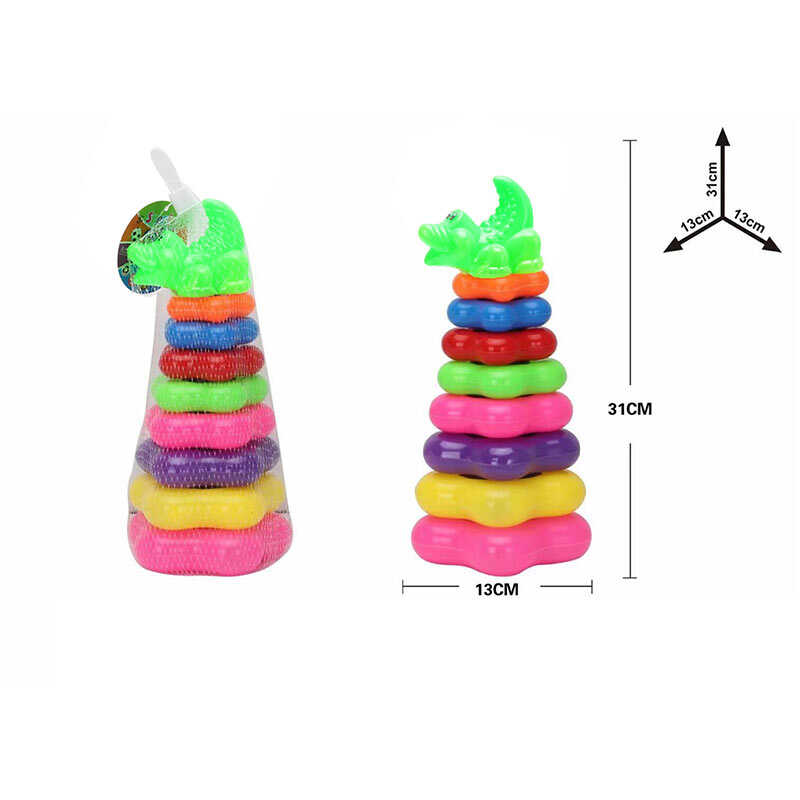 Пірамідка 6522 A (96/2) “Крокодил”, 9 елементів, в сітці