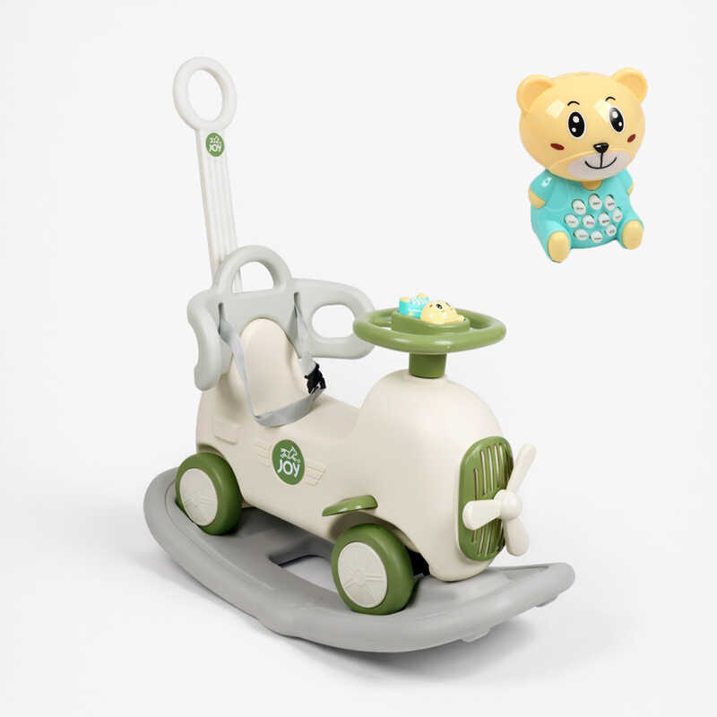 Толокар Joy LY-53402 (1) гойдалка, озвучування англ. мовою, батьківська ручка, в коробці