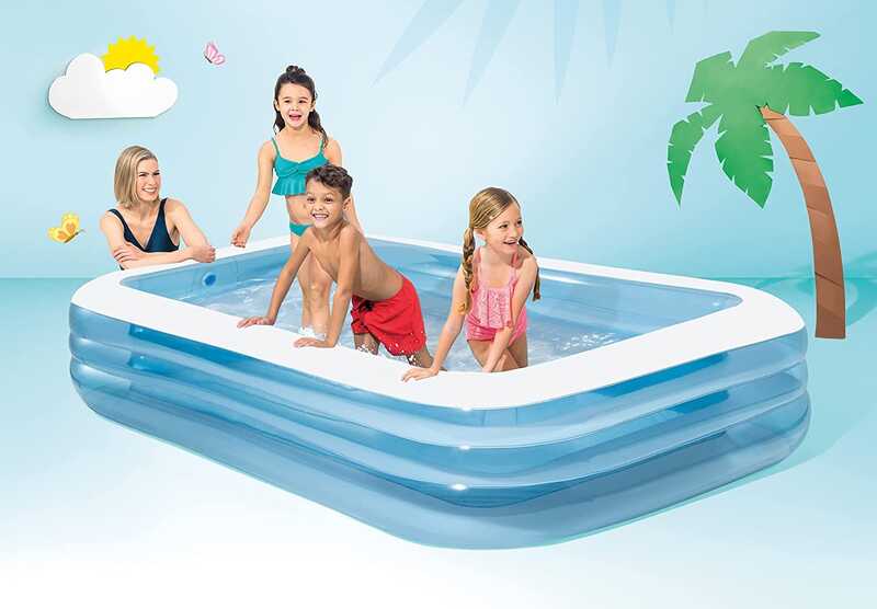 Intex Басейн 58484-1 NP (2) розміром 305х183х56см, об`єм: 1020л, вага: 7,3 кг, від 6 років, В ПАКЕТІ