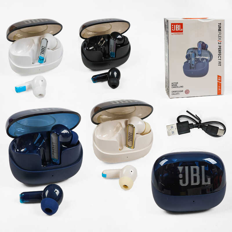 Навушники C 78367 (100) 4 кольори, TWS, Bluetooth-підключення, мікрофон, зарядний кейс, частота 2,4GHz, USB, IPX2, в коробці, ВИДАЄТЬСЯ МІКС