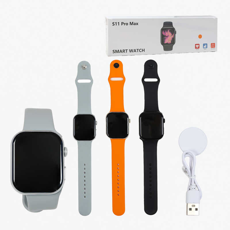 Годинник C 78402 (100) 3 види, Bluetooth 3.0 та Bluetooth 5.3, кольоровий дисплей, повідомлення, кроки, будильник, спорт, в коробці