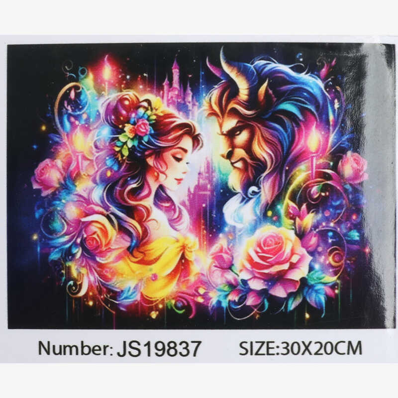 Алмазна мозаїка JS 19837-1 (50) 30x20 см, у пакеті