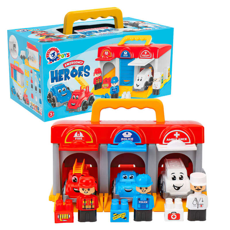 гр Іграшка "Гараж ТехноК" 3403 (3) "Technok Toys", в коробці