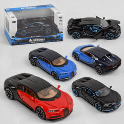 Машина LF-83880 (48) "Авто Експерт", 3 кольори, металопластик, 1:32, світло, звук, інерція, відчиняються двері, капот, в коробці, МІКС