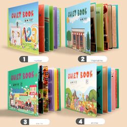 Логічна книжка C 74270 (40) 10 сторінок із завданнями, картинки, липучки, у плівці