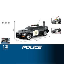 Машинка WY 1150 A (96) "Поліція", звук, підсвічування, масштаб 1:32, інерція, в коробці