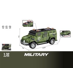 Джип WY 1133 C (96) інерція, світло, звук, масштаб 1:32, гумові колеса, в коробці