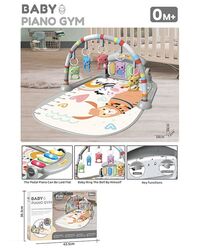Килимок 8806 (24) звук, мелодії, підсвічування, піаніно, брязкальця, ростомір, в коробці