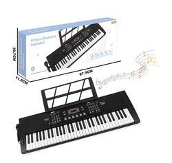 Синтезатор R 677 (5) 61 клавіша, 16 тембрів, 10 ритмів, 6 демо мелодій, “sound edit”, мікрофон, від мережі/батарейок, звуки інструментів, в коробці