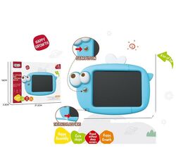 Дошка для малювання 99-25 B (144) розмір: 21.5х15.5 см, LCD - екран, кольоровий малюнок, стилус, кнопка стирання, в коробці