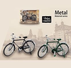 Модель велосипеда 2027 (96/2) 2 кольори, металопластик, масштаб 1:18, рухливі елементи, в коробці