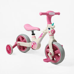 Велосипед-трансформер Best Trike JM-0410-4 (1) колеса 10’’, музика та підсвічування, з’ємні педалі, з’ємні допоміжні бокові колеса, в коробці