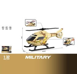 Гелікоптер WY 1108 G (96) "Військовий", звук, підсвічування, масштаб 1:32, в коробці