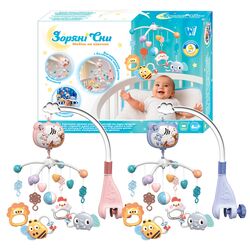 УЦІНКА 1 Карусель музична 32579 "Зоряні сни" (24) "WToys" ОЗВУЧУВАННЯ УКРАЇНСЬКОЮ МОВОЮ, колискові,таймер, проєктор, в коробці ПОШКОДЖЕНЕ ПАКУВАННЯ