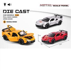 Машинка MG-86500 (96/2) 3 види, "Авто Експерт", металопластик, 1:32, світло, звук, інерція, відчиняються двері, капот, багажник, в коробці, ВИДАЄТЬСЯ МІКС