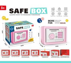 Сейф 881503 Штрих=40165 (36) звуки, мелодії, підсвічування, відбиток пальця, пароль, озвучування англійською, в коробці