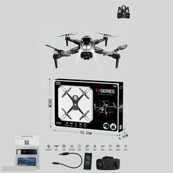 Квадрокоптер Y 325 D (18) сумка, знімний акумулятор 3.7V, пульт 2.4 GHz, USB-кабель, headless mode, Wi-Fi HD-камера, додаток, підсвічування, викрутка, в коробці