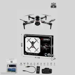 Квадрокоптер Y 329 D (18) сумка, знімний акумулятор 3.7V, пульт 2.4 GHz, USB-кабель, headless mode, Wi-Fi HD-камера, додаток, підсвічування, викрутка, в коробці