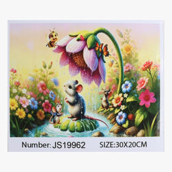 Алмазна мозаїка JS 19962 (50) "TK Group", 30x20 см, в коробці