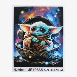 Алмазна мозаїка JS 19865 (50) 30x20 см, паковання російською мовою, в коробці