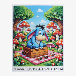 Алмазна мозаїка JS 19840 (50) 30x20 см, паковання російською мовою, в коробці