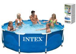 Intex Басейн каркасний 28200 NP (1) об`єм: 4 485 л (90%), розмір:305х76см, круглий, від 6+ років, в коробці