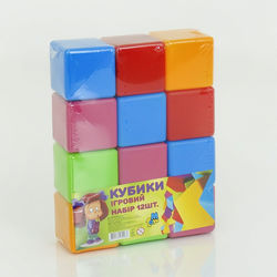 гр Кубики большие 12 шт. 14067 (16) "M Toys"