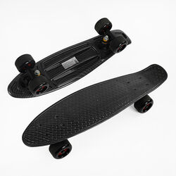 Скейт Пенни борд S 00171 (6)  Best Board, колёса PU, d=6см, светятся