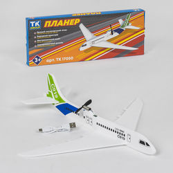 Планер с мотором С 37834 / ТК 17050 (100) "TK Group", на аккумуляторе, в коробке 